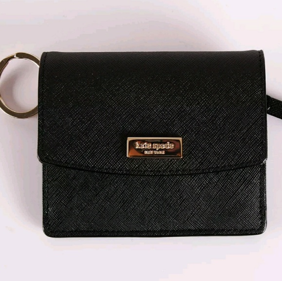 kate spade Handbags - ♠kate spade Mini Leather Wallet with Key Ring♠